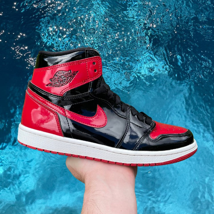 Patent Leather Jordan 1s Bred Jordan High 'Patent Bred' (Used