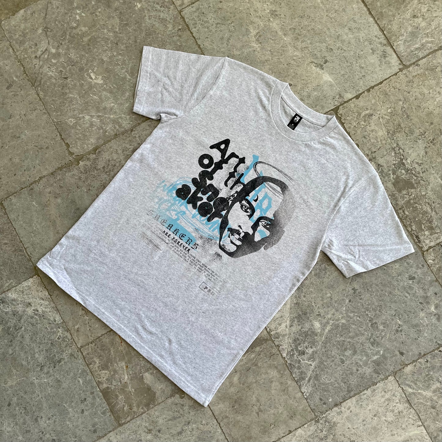 'Art of the Sneaker' Blue/Grey Tee