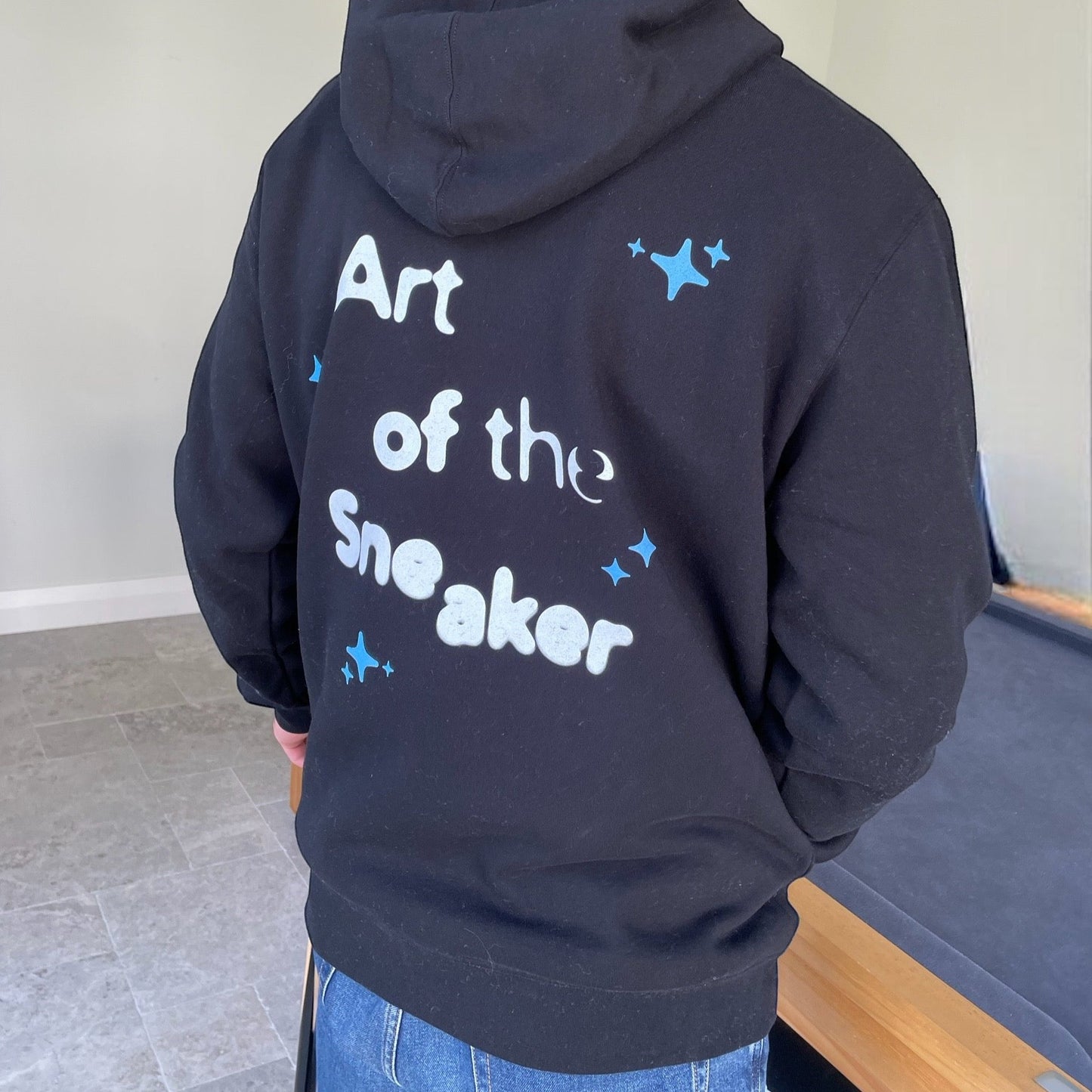 'Art of the Sneaker' Black Hoodie