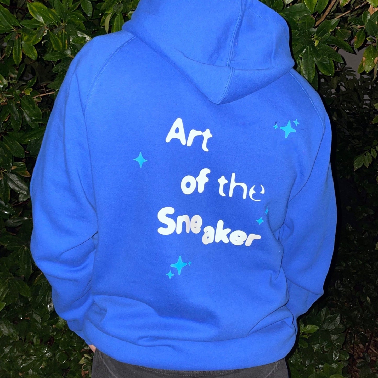 'Art of the Sneaker' Royal Blue Hoodie