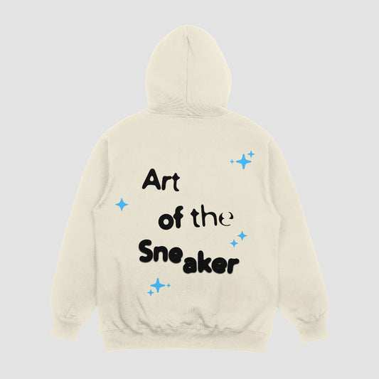 'Art of the Sneaker' Cream Hoodie