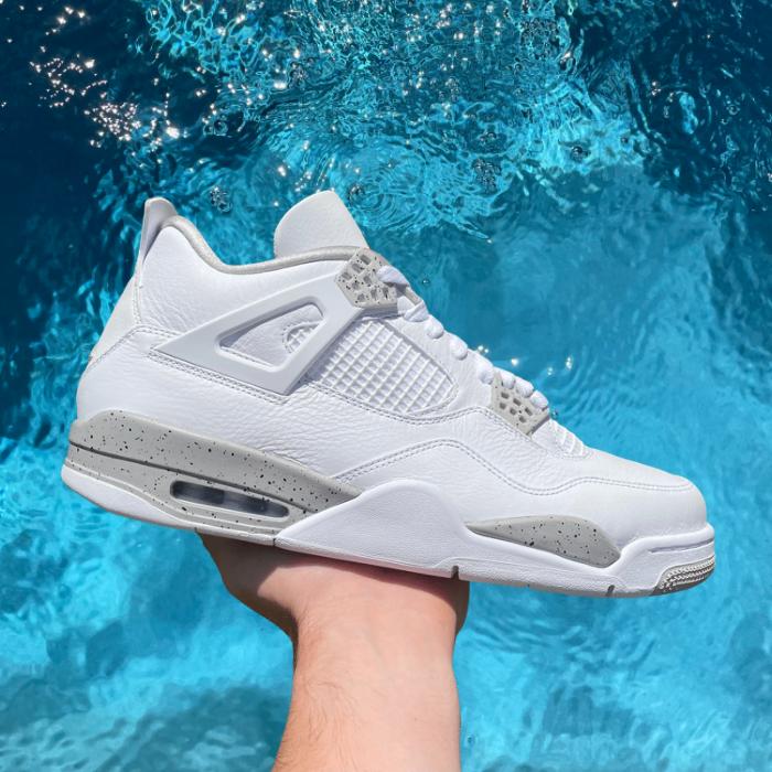 Jordan 4 Retro 'White Oreo'