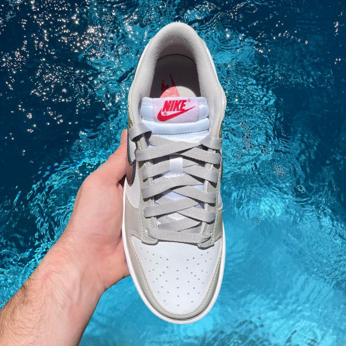 NIke Dunk Low 'Grey Black Red' (W)