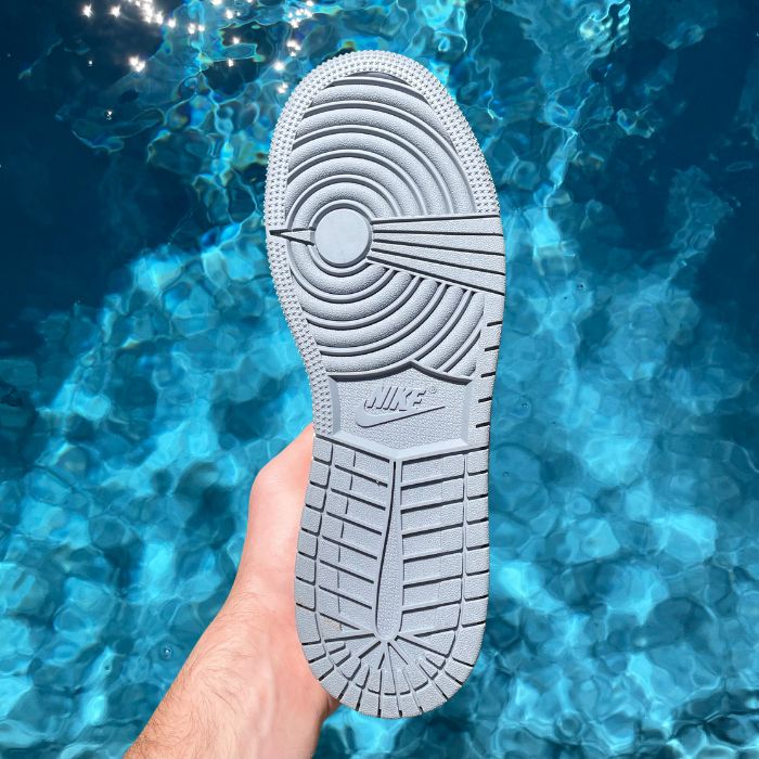 Jordan 1 Mid 'Neutral Grey' (GS)