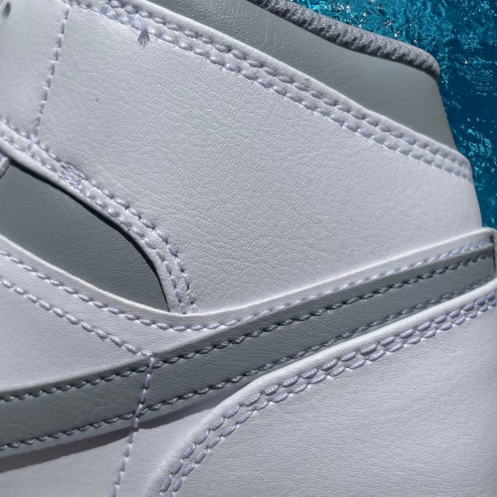 Jordan 1 Mid 'Neutral Grey' (GS)