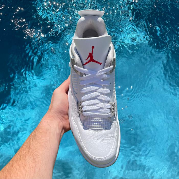 Jordan 4 Retro 'White Oreo'