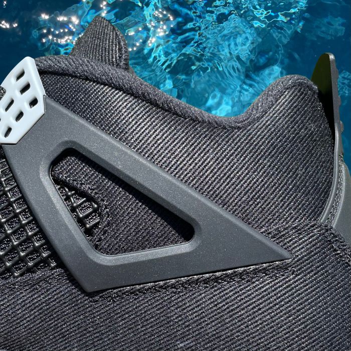 Jordan 4 Retro 'Black Canvas'