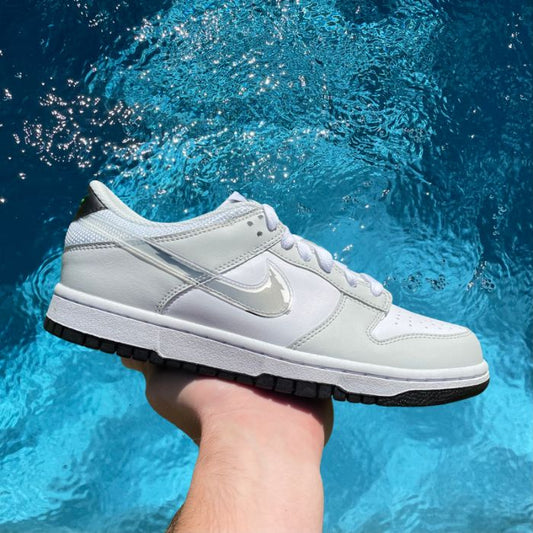 Nike Dunk Low 'Grey Glitch Swoosh' (GS)
