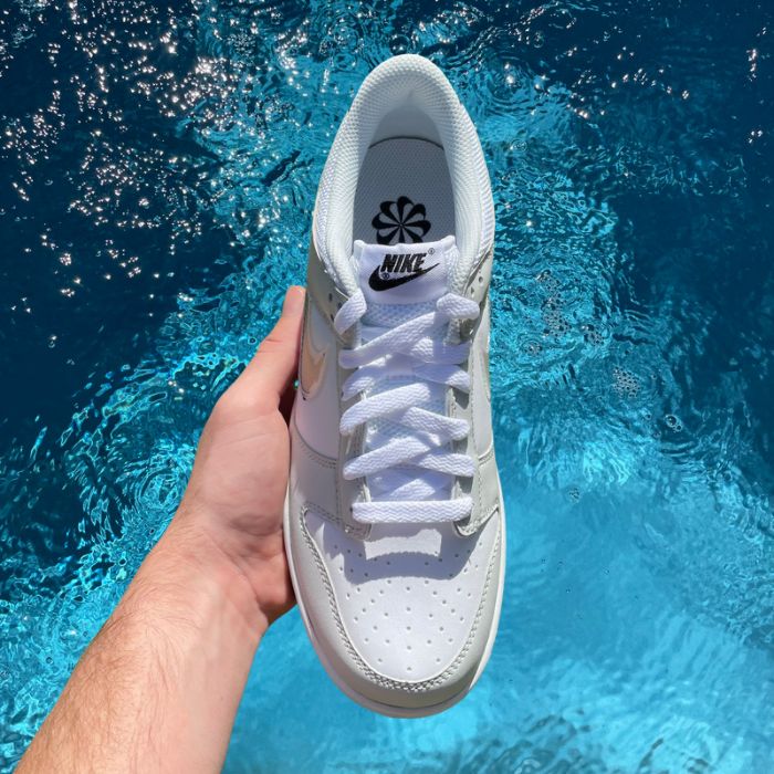 Nike Dunk Low 'Grey Glitch Swoosh' (GS)